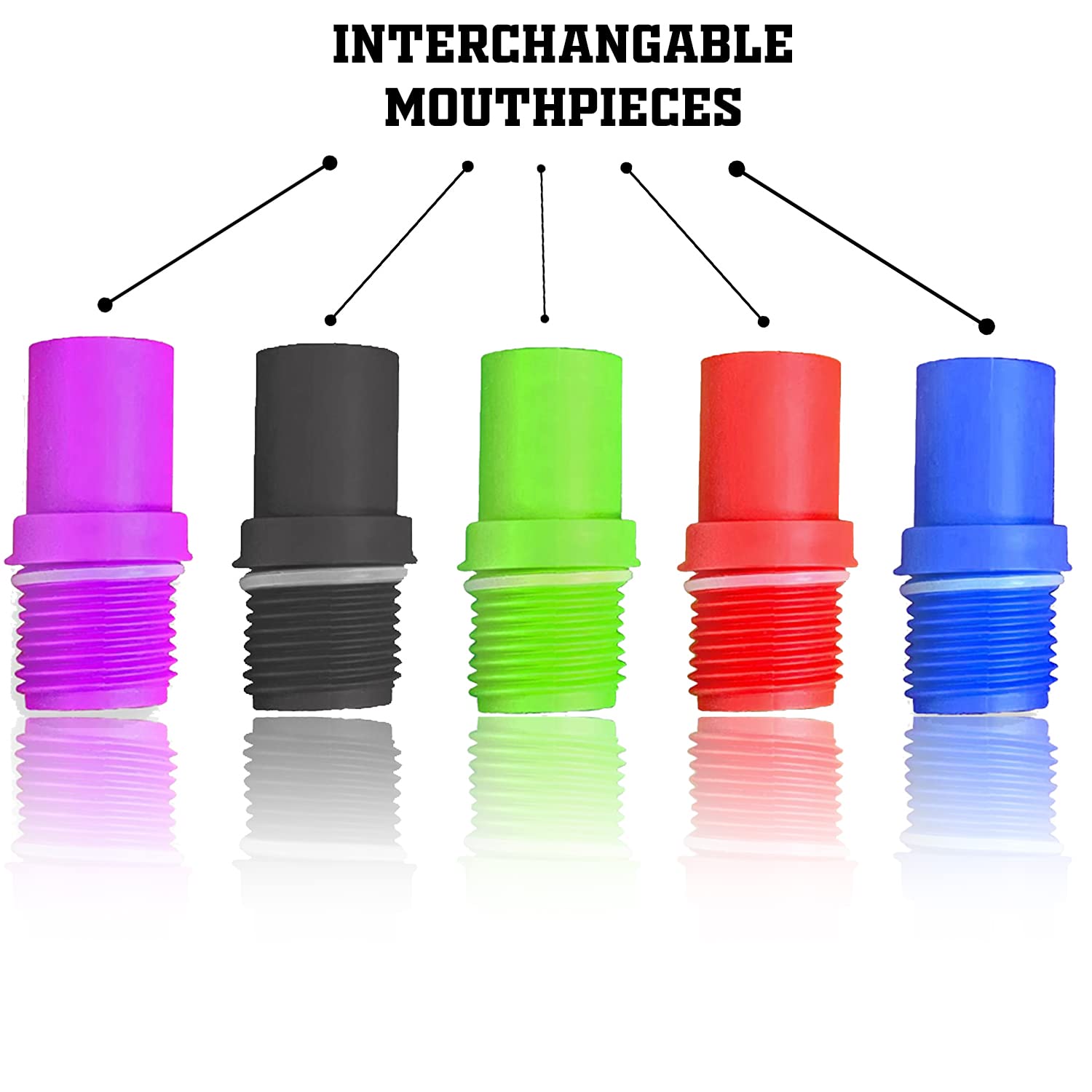 thumbnail image 2 of Large Quad Beer Bong Funnel For 4 People - Black Plastic With Valve - Party Essential 2 of 5
